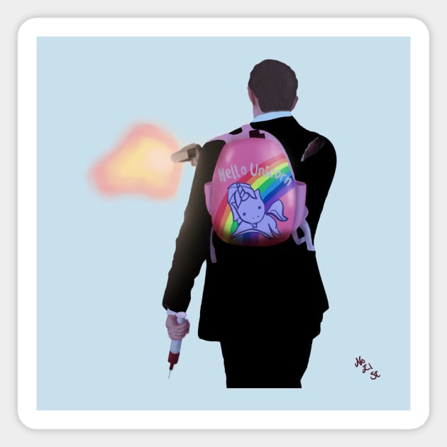 Altered carbon deals hello unicorn backpack